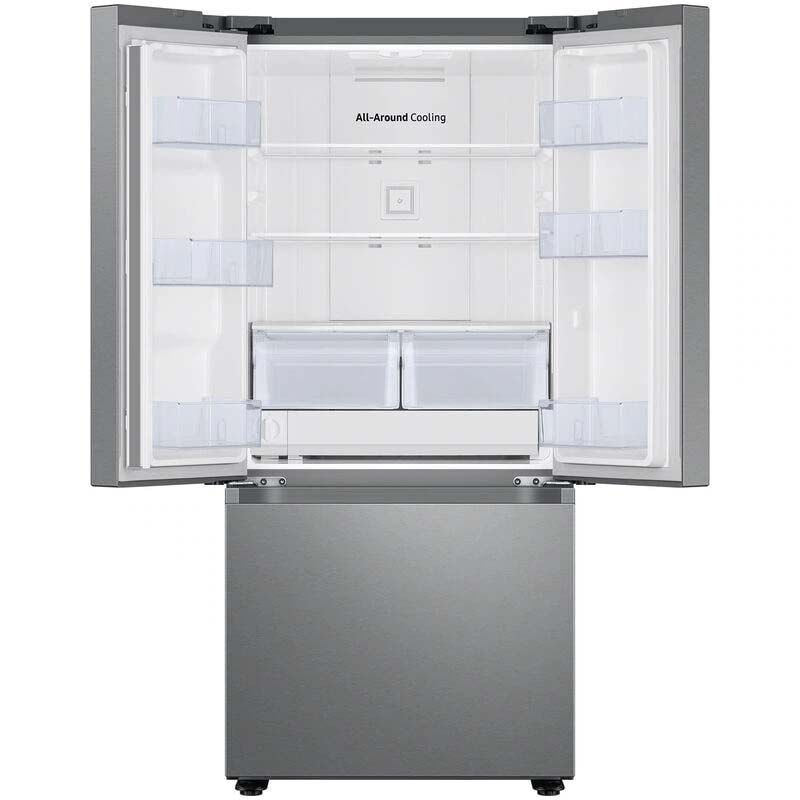 Samsung 30 in. 22 cu. ft. Smart French Door Refrigerator with Water Dispenser - Fingerprint Resistant Stainless Steel, Fingerprint Resistant Stainless, hires