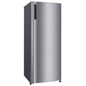 LG 21 in. 5.8 cu. ft. Compact Upright Freezer - Platinum Silver, , hires