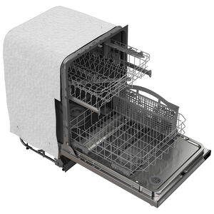 Maytag 24 in. Top Control Dishwasher with 51 dBa Sound Level - Fingerprint Resistant Stainless, , hires