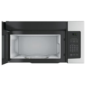GE 30" 1.6 Cu. Ft. Over-the-Range Microwave with 10 Power Levels & 300 CFM - Stainless Steel, Stainless Steel, hires