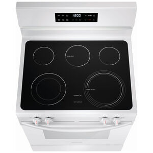Frigidaire 30 in. 5.3 cu. ft. Electric Range with Smoothtop Burners - White, , hires