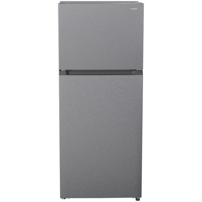 Avanti 28 in. 14.6 cu. ft. Counter Depth Garage-Ready Top Freezer Refrigerator - Stainless Steel, Stainless Steel, hires