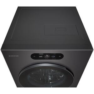 LG SIGNATURE 29 in. 5.8 cu. ft. Smart Electric Front Load Ventless All-in-One Washer/Dryer Combo with TurboWash 360 Technology, Sensor Dry, Sanitize & Steam Cycle - Brushed Black Steel, , hires