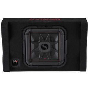 Kicker 12 in. Down-Firing L7T Loaded Subwoofer Enclosure (2-Ohm), , hires