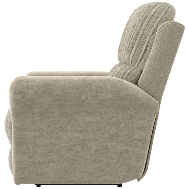 Jackson Furn Foxy Power Lay Flat Recliner with Zero Gravity - Porcelain, , hires