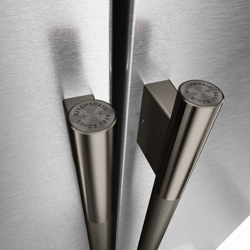 KitchenAid Handle Hardware Accessory Kit for 36 in. Counter-Depth French Door Refrigerators - Black Ore, Black Ore, hires