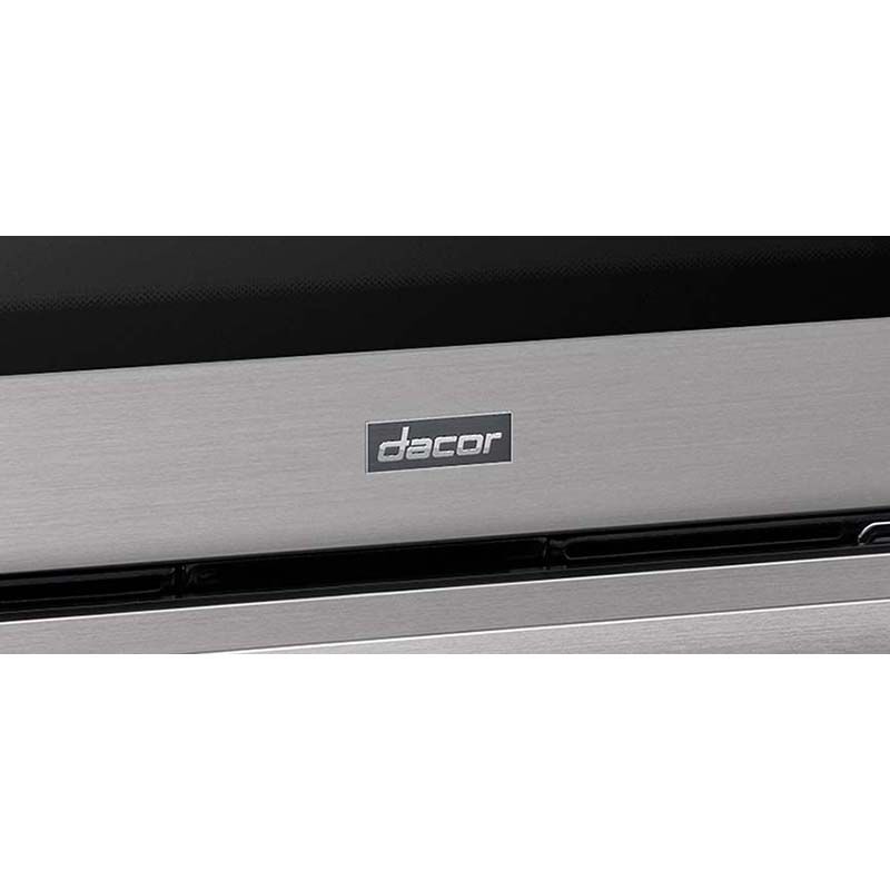 Dacor 30 in. Chimney Style Smart Range Hood with 4 Speed Settings, 600 CFM & 1 LED Light - Silver Stainless, , hires