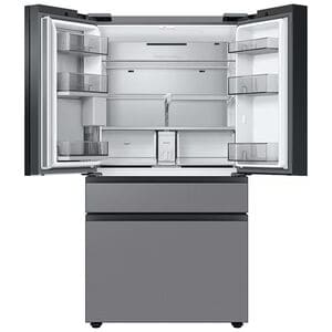 Samsung Bespoke 36 in. 28.8 cu. ft. Smart 4-Door French Door Refrigerator with Internal Water Dispenser - Stainless Steel, Stainless Steel, hires