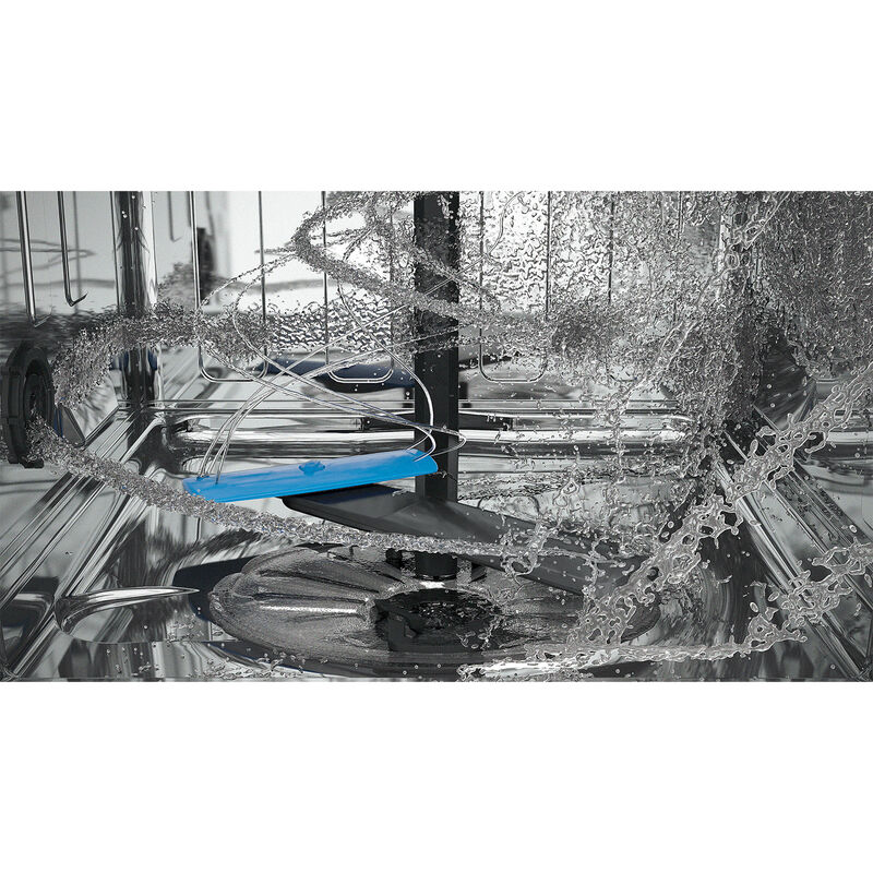 Frigidaire 24 in. Top Control Dishwasher with 49 dBa Sound Level, 3rd-Rack & EvenDry - Stainless Steel, , hires