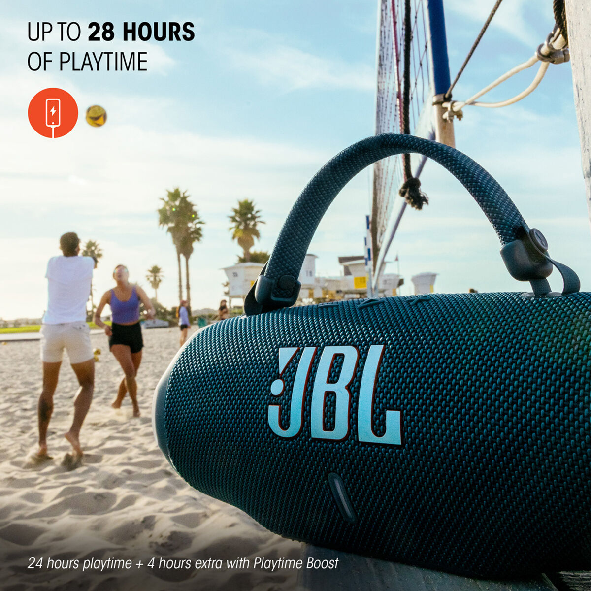 JBL Charge 6 Portable Rechargeable Waterproof Bluetooth Speaker