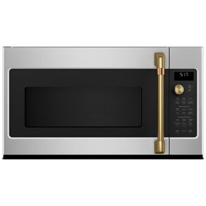Cafe Microwave Handle Kit - Brushed Brass, , hires