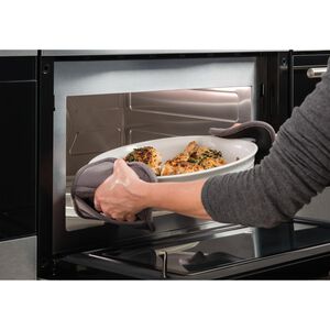 Wolf E Series 30 in. 1.6 cu. ft. 900W Built-In Microwave with Sensor Cooking - Stainless Steel, , hires