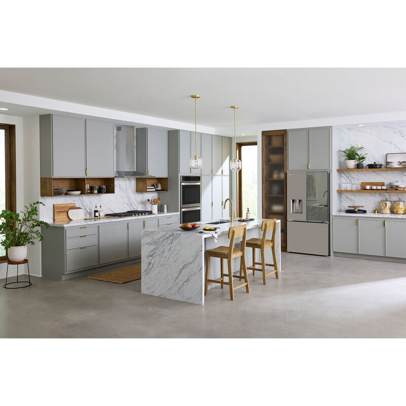 LG 30 in. 9.4 cu. ft. Smart Front Control SteamElectric Double Wall Oven with True European Convection - PrintProof Stainless Steel, , hires