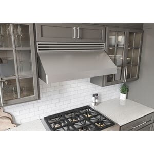 Zephyr Tempest 36 in. Convertible Standard Style Range Hood with 650 CFM, 6 Fan Speeds & 2 LED Lights - Stainless Steel, , hires