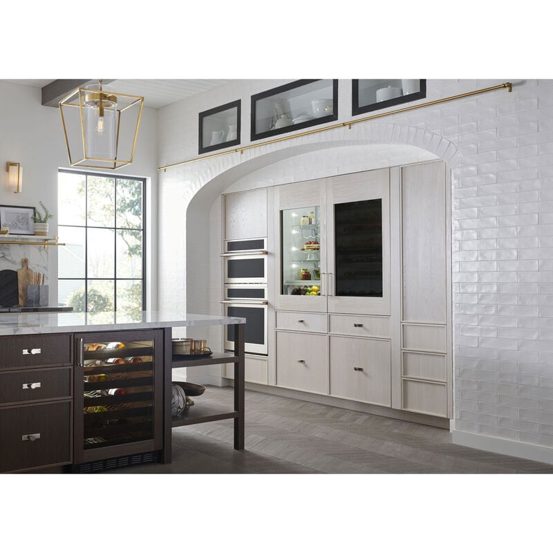 Monogram 30 in. 14.6 cu. ft. Built-In Counter Depth Bottom Freezer Refrigerator with Ice Maker - Custom Panel Ready, , hires