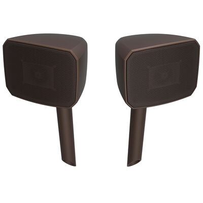Klipsch Courtyard 2.0 Landscape Speaker Expansion (Pair) - Brown Matte | COURTYARD2-0