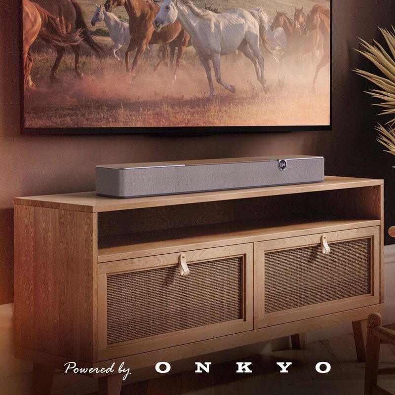 Klipsch 2.1 Channel Dolby Atmos Sound Bar with Bluetooth & Built-In Subwoofer - Walnut, , hires