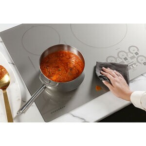 Monogram 30 in. 4-Burner Smart Induction Cooktop with Power Burner - Silver, , hires