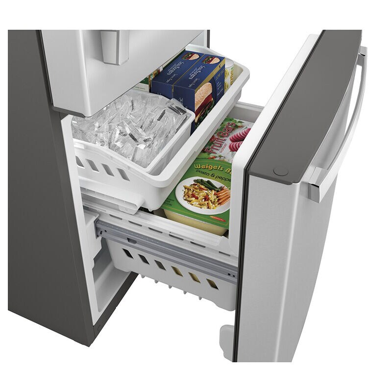 Ge bottom clearance freezer refrigerator