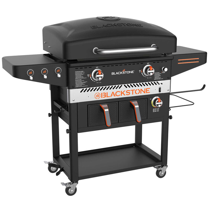 Shop Blackstone Culinary 28 Cabenet Griddle with Air Fryer and Blackstone  Grill Cover, Grill Cleaner Essentials, Grill Accessories, Grill Tools and  Utensils at