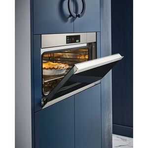 Wolf M Series 30 in. 2.4 cu. ft. Steam Electric Single Wall Oven with Dual Convection - Stainless Steel, , hires