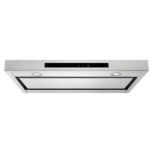 KitchenAid 30 in. Standard Style Range Hood with 4 Speed Settings, 400 CFM, Convertible Venting & 2 LED Lights - Stainless Steel, , hires