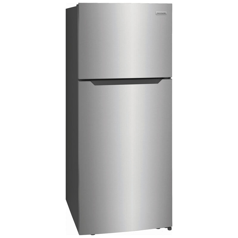Frigidaire 28 in. 17.6 cu. ft. Top Freezer Refrigerator - Brushed Steel, Brushed Steel, hires