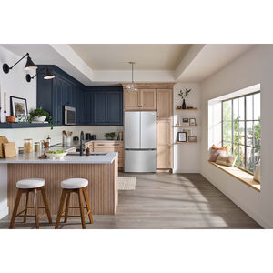 Frigidaire 36 in. 19.9 cu. ft. Counter Depth French Door Refrigerator with Internal Water Dispenser - Fingerprint Resistant Stainless Steel Look, , hires