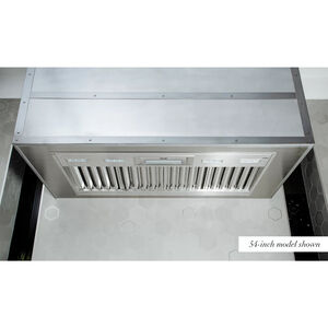 Thermador 42 in. Smart Standard Style Range Hood with 4 Speed Settings, Ducted Venting & 2 LED Lights - Stainless Steel, , hires