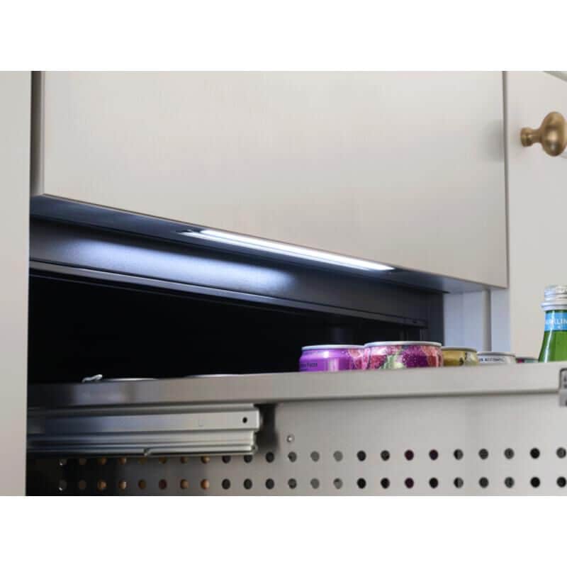 Zephyr Presrv Series 24 in. 3.9 cu. ft. Double Refrigerator & Freezer Drawers - Stainless Steel, , hires