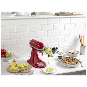 KitchenAid Spiralizer with Peel, Core, and Slice Stand Mixer Attachment, , hires