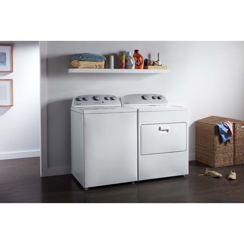 Whirlpool 27.5 in. 3.8 cu. ft. Top Load Washer with Soil Level Selection - White, , hires