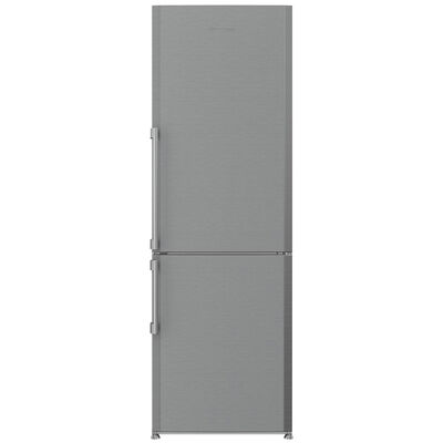 Blomberg 24 in. 11.3 cu. ft. Counter Depth Bottom Freezer Refrigerator - Stainless Steel | BRFB1312SS