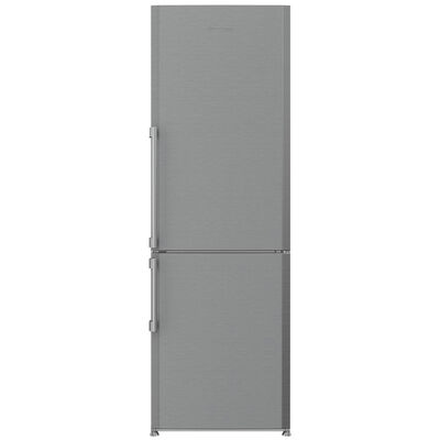 Blomberg 24 in. 11.4 cu. ft. Counter Depth Bottom Freezer Refrigerator - Stainless Steel | BRFB1312SS