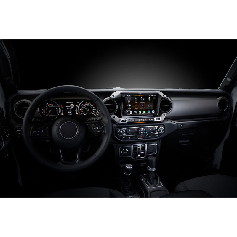 Alpine 9" Weather-Resistant Digital Media Receiver with Hi-Res Audio Playback for 2018-Up Jeep Wrangler JL and Gladiator, , hires