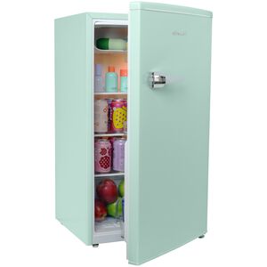 Avanti 18 in. 3.1 cu. ft. Mini Fridge with Freezer Compartment - Seafoam Green, Seafoam Green, hires