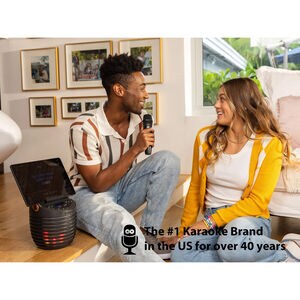 Singing Machine SMC2020 SingCast One - Video Casting Karaoke System with Bluetooth, Light Show & Voice Changing Effects, , hires