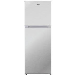 Midea 22 in. 10.1 cu. ft. Counter Depth Garage-Ready Top Freezer Refrigerator - Stainless Steel, , hires