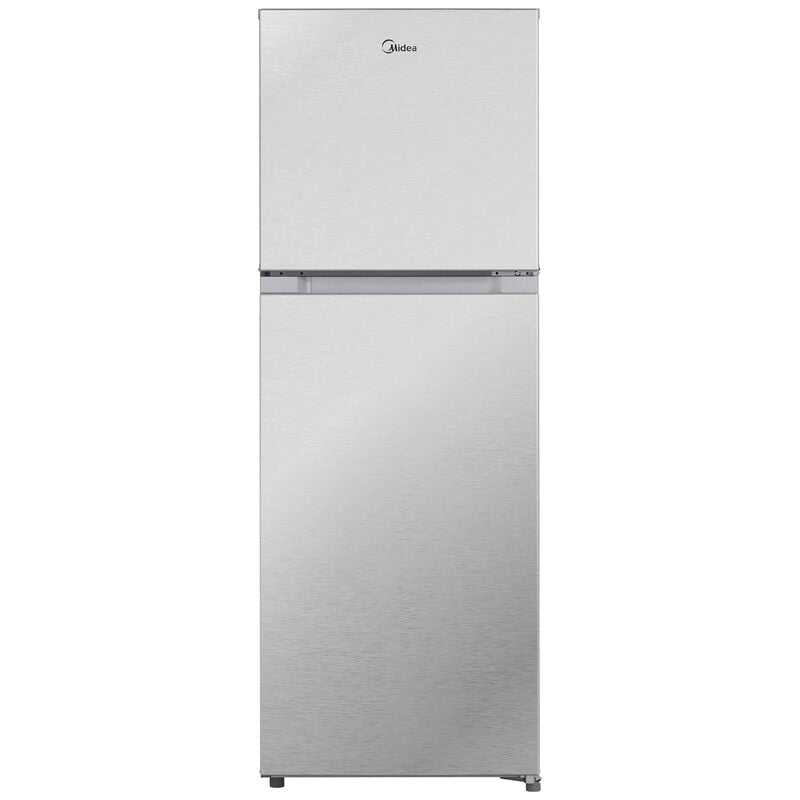 Midea 22 in. 10.1 cu. ft. Counter Depth Garage-Ready Top Freezer Refrigerator - Stainless Steel, , hires