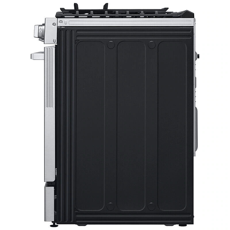 LG InstaView 30 in. 6.3 cu. ft. Smart Air Fry True European Convection Slide-In Gas Range with 5 Sealed Burners & Griddle - Stainless Steel, , hires