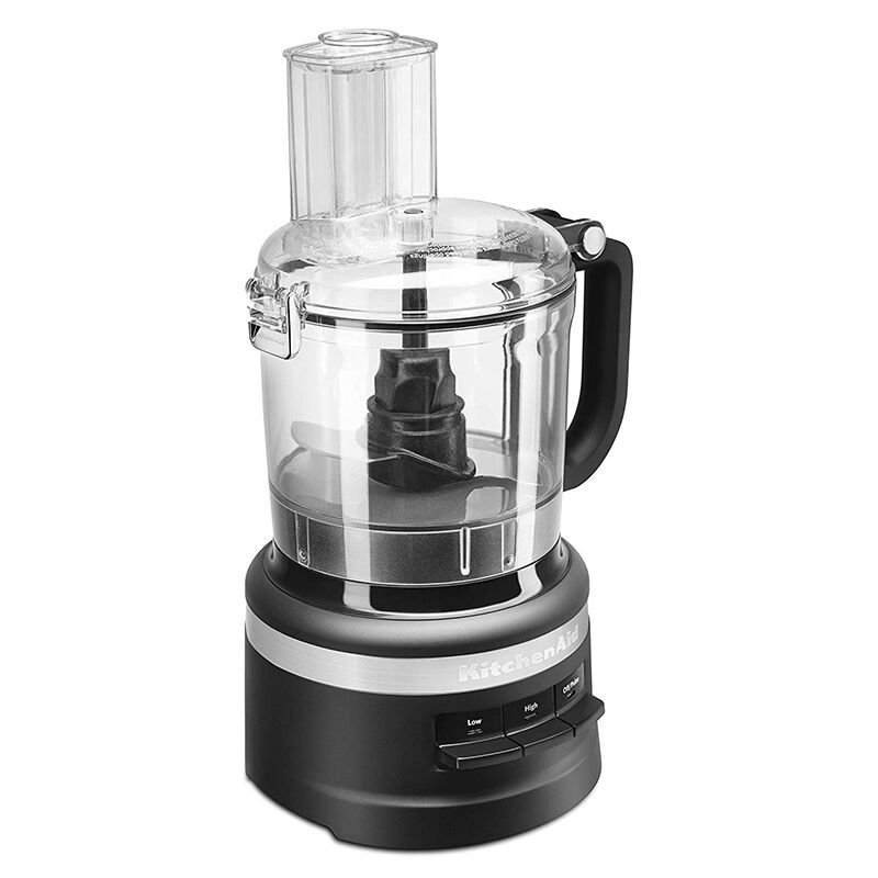 KitchenAid 7-Cup Easy Store Food Processor - Black | P.C. Richard