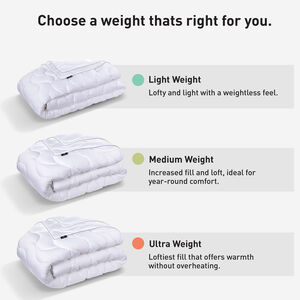 BedGear Performance Comforter - Light Weight - King/Cal King - White, White, hires