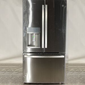 GE Profile 36 in. 27.7 cu. ft. French Door Refrigerator with Ice & Water Dispenser - Fingerprint Resistant Stainless (Open Box Good Condition), , hires