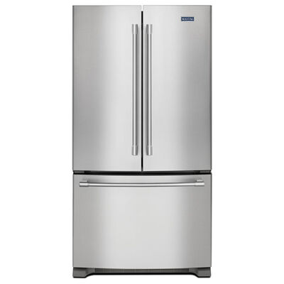 Maytag 36 in. 20.0 cu. ft. Counter Depth French Door Refrigerator - Smudge-Proof Stainless Steel | MFC2062FEZ