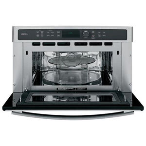 GE Profile Series 30" 1.7 Cu. Ft. Electric Wall Oven with True European Convection - Stainless Steel, Stainless Steel, hires
