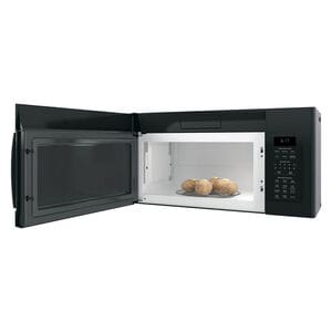 GE 30 in. 1.7 cu. ft. 1000W Over-the-Range Microwave with 300 CFM & Sensor Cooking - Black, Black, hires