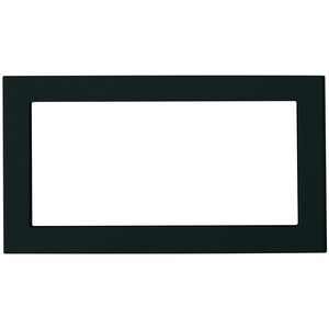 GE 27 in. Built-In Trim Kit for Microwaves (Counter Top) - Black