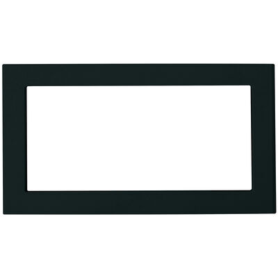 GE 27 in. Built-In Trim Kit for Microwaves (Counter Top) - Black | JX827DFBB