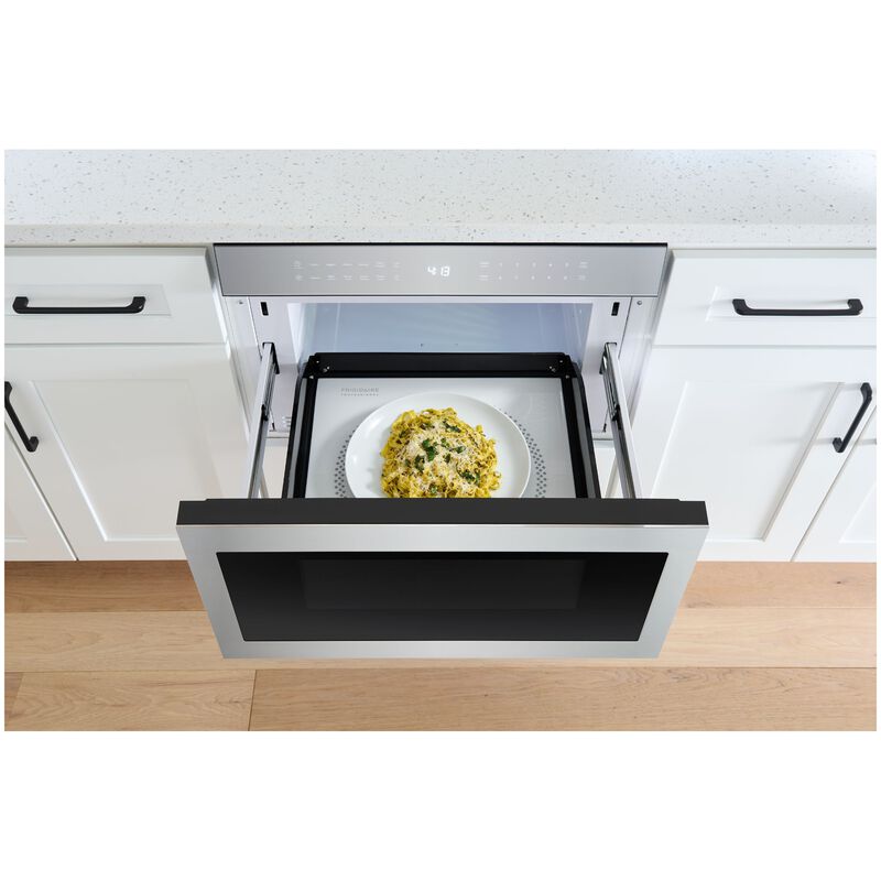 Frigidaire Professional 24 in. 1.2 cu. ft. 1000W Drawer Microwave with Sensor Cooking - Stainless Steel, , hires