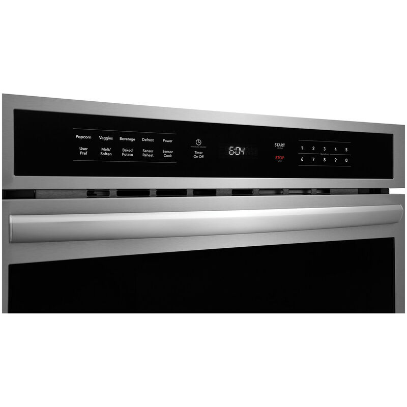 Frigidaire Gallery 30 in. 1.6 cu. ft. 950W Built-In Microwave with Sensor Cooking - Stainless Steel, Stainless Steel, hires